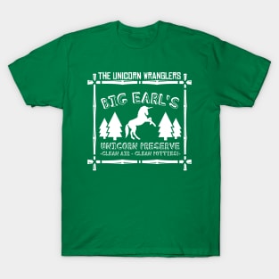 Big Earl's Unicorn Preserve T-Shirt